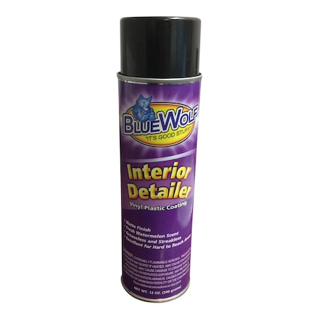 Blue Wolf Interior Detailer Matte Finish Watermelon Scent 12oz Aerosol PBW-ID